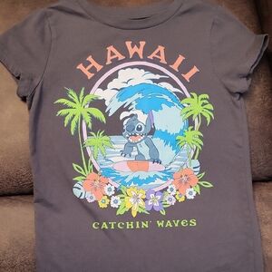 Disney Brown Hawaii Catchin' Waves Tee